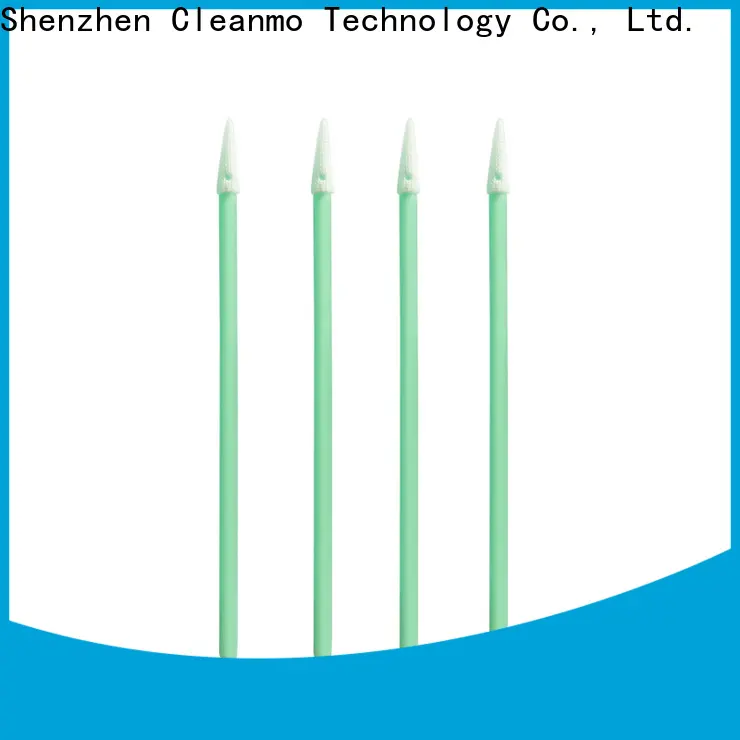 Cleanmo good quality polyester cleanroom swabs supplier for microscopes 1