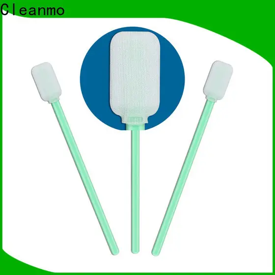 Cleanmo flexible paddle clean room cotton swabs supplier for microscopes 1