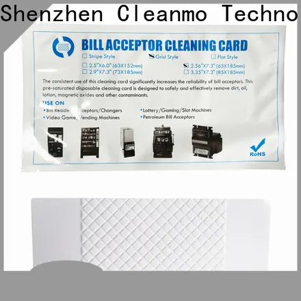 Cleanmo Bulk purchase high quality cleaning credit card supplier for dollar bill readers 1