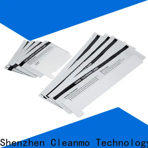 ODM high quality zebra cleaning card non woven manufacturer for Zebra P120i printer 1