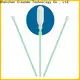 Cleanmo double-layer knitted polyester polyester tipped swabs manufacturer for printers 1