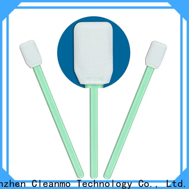 ESD-safe optical cotton swab excellent chemical resistance manufacturer for excess materials cleaning 1