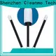 Cleanmo precision tip head fox swabs manufacturer for excess materials cleaning 1