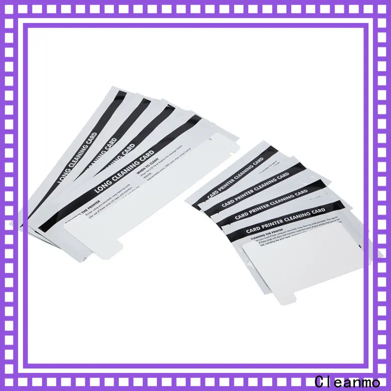 Cleanmo zebra printer cleaning Aluminum foil packing wholesale for Zebra P120i printer 1