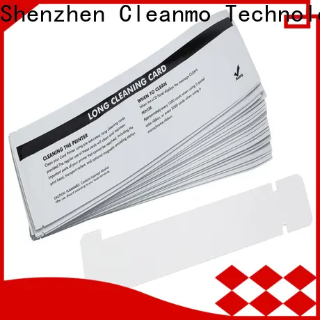 Custom OEM zebra printhead cleaning non woven factory for ID card printers 1