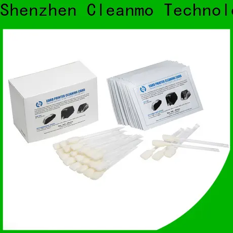 Cleanmo Aluminum foil packing zebra cleaners wholesale for Zebra P120i printer1 1
