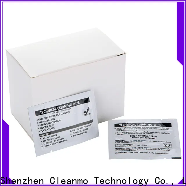 Cleanmo Electronic-grade IPA Snap Swab laser printer cleaning kit supplier for ID card printers2 1