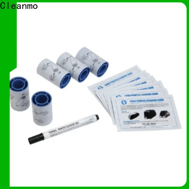 Cleanmo low-tack adhesive paper datacard cleaning kit factory for ImageCard Select 1