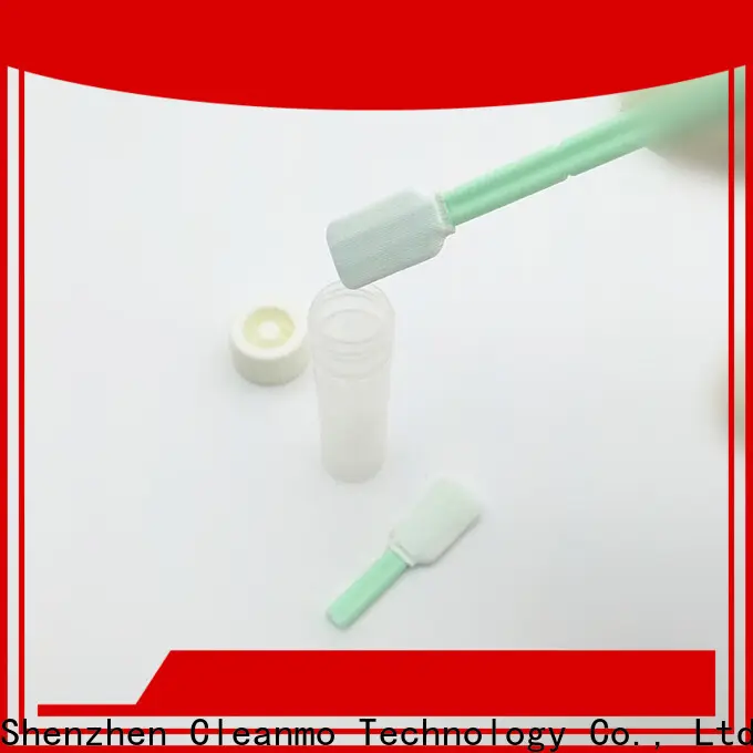 Cleanmo 100% polyester Sterile Sampling Collection Swab manufacturer for test residues of previously manufactured products1 1