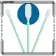 Cleanmo Polypropylene handle optic cleaning swabs wholesale for general purpose cleaning 1
