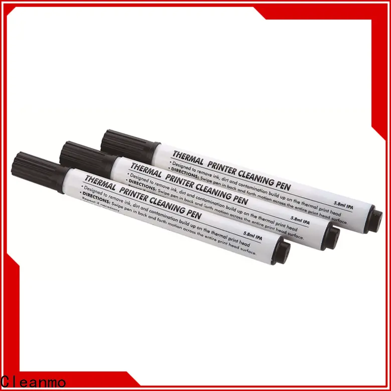 Cleanmo High and LowTack Double Coated Tape clean printer head supplier for Evolis printer 1