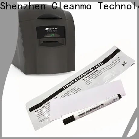 Cleanmo durable AlphaCard long T Cleaning Cards wholesale for AlphaCard PRO 100 Printer1 1