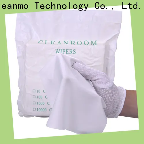 Cleanmo 30% nylon microfiber wipe wholesale for chamber cleaning 1