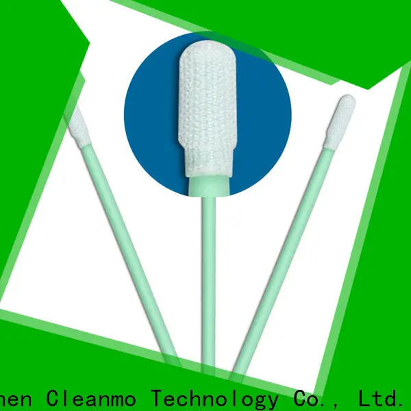 good quality Cleanroom dacron swabs excellent chemical resistance supplier for microscopes 1