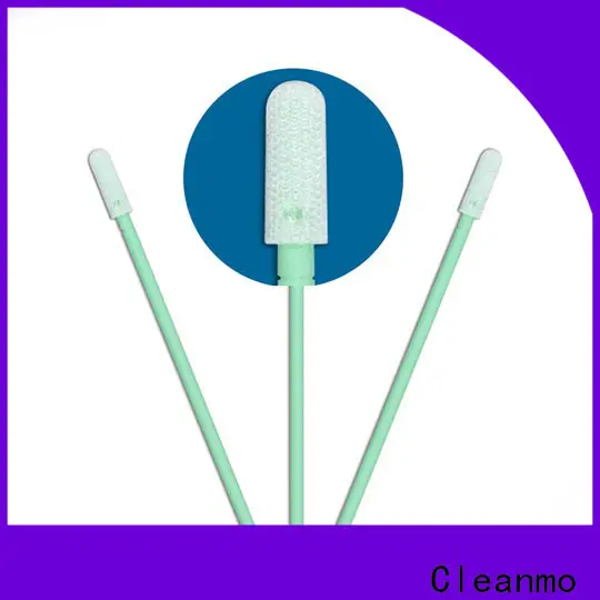 safe material cleanroom swabs foam double-layer knitted polyester wholesale for general purpose cleaning 1