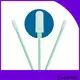 safe material cleanroom swabs foam double-layer knitted polyester wholesale for general purpose cleaning 1
