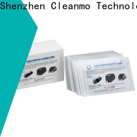 Cleanmo Wholesale zebra printer cleaning cards manufacturer for ID card printers 1