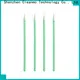 good quality dacron polyester swabs flexible paddle factory for microscopes 1