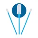 Cleanmo excellent chemical resistance texwipe polyester swabs wholesale for microscopes 3
