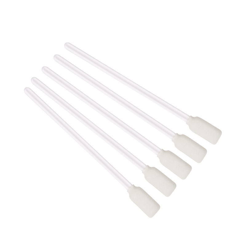White Foam Tip Cleaning SwabsCleanroom Foam Swabs CM-FS712W 3