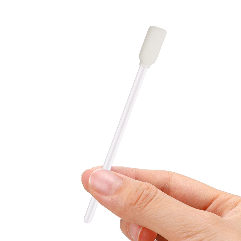 White Foam Tip Cleaning SwabsCleanroom Foam Swabs CM-FS712W 4