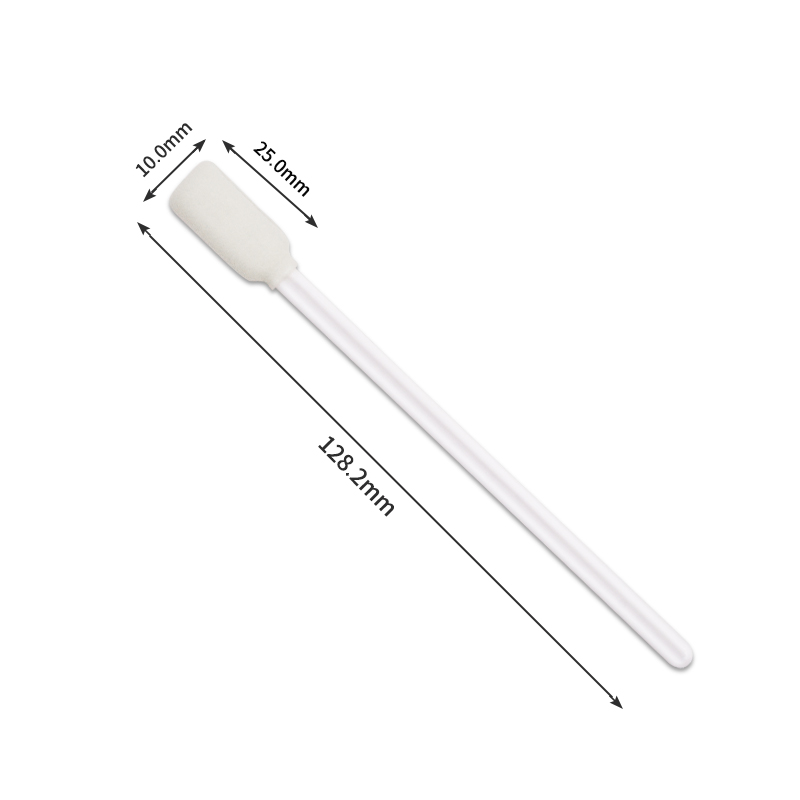 White Foam Tip Cleaning SwabsCleanroom Foam Swabs CM-FS712W 8