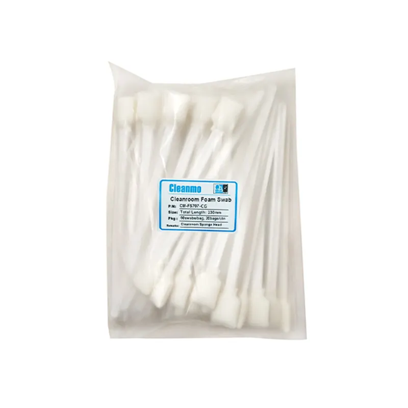 Cleanmo small ropund head puritan cotton swabs wholesale for Micro-mechanical cleaning 8