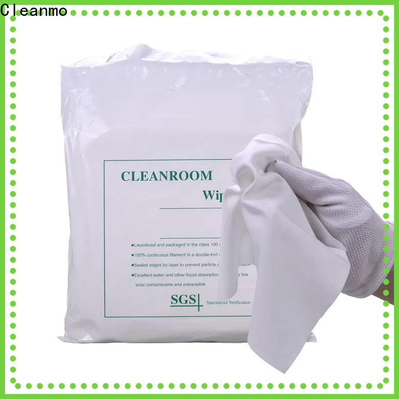 Custom best polyester wipes non-abrasive texture manufacturer for medical device products 1