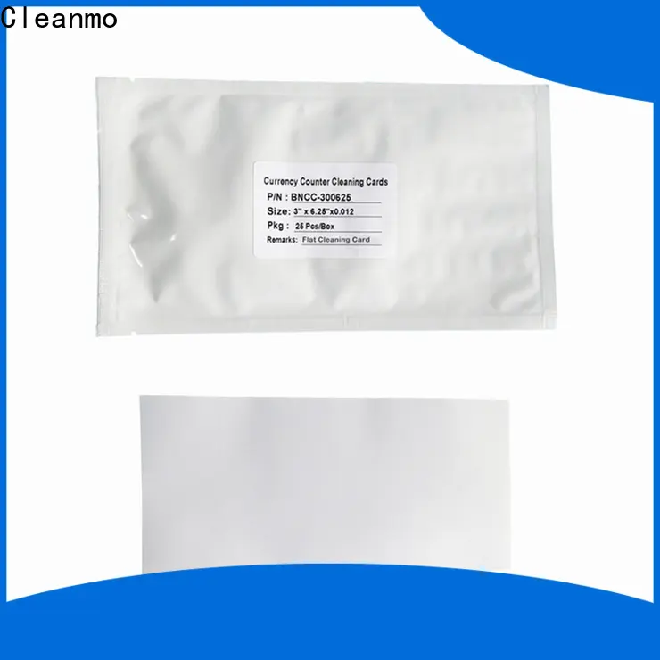 Cleanmo Scrubbing currency counter cleaning card factory price for Counting Equipment 1