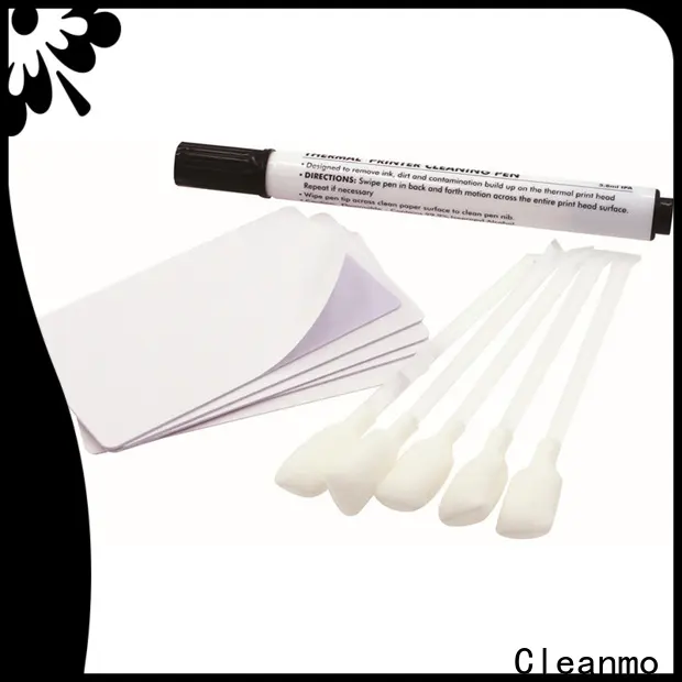 Cleanmo durable print cleaner manufacturer for Zebra P120i printer 1