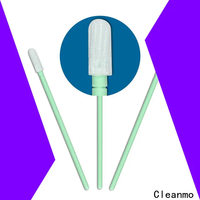 Cleanmo high quality fiber optic cleaning swabs manufacturer for general purpose cleaning 1
