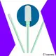 Cleanmo high quality fiber optic cleaning swabs manufacturer for general purpose cleaning 1