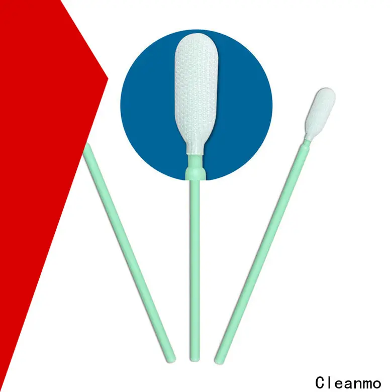 Cleanmo double-layer knitted polyester cleaning swabs electronics supplier for printers 1