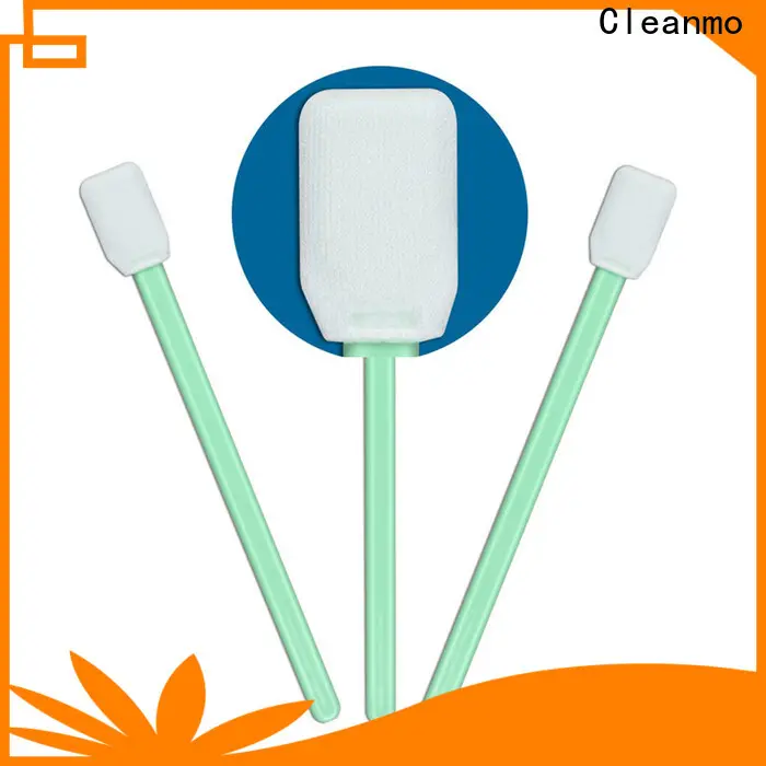 Cleanmo ESD-safe microfiber swabs factory price for general purpose cleaning 1