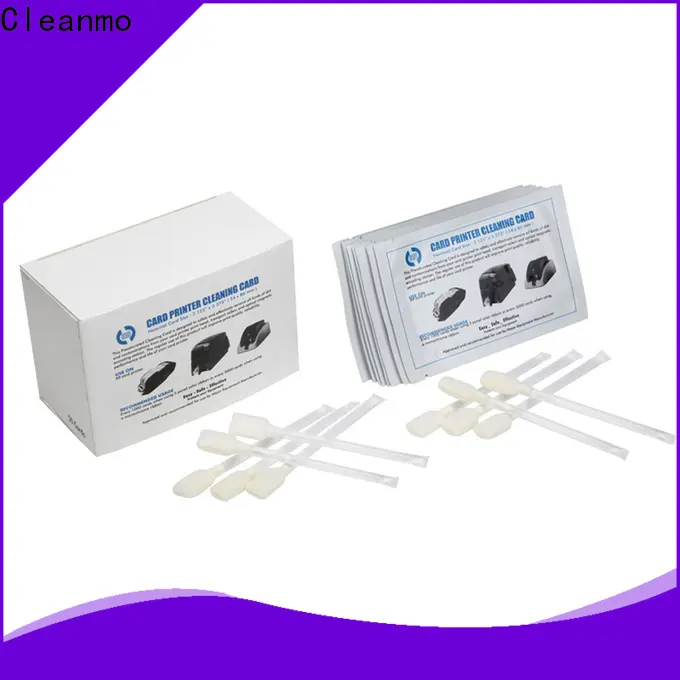 Cleanmo T shape zebra printhead cleaning supplier for Zebra P120i printer1 1