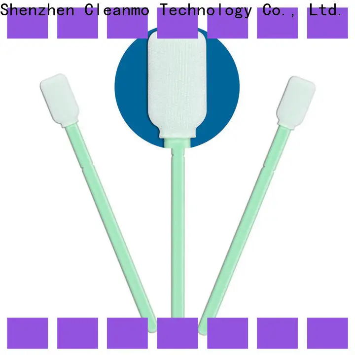 high quality polyester tipped swabs flexible paddle factory for printers 1