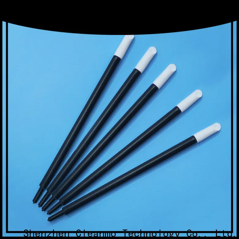 Cleanmo ESD-safe Polypropylene handle baby cotton swabs factory price for general purpose cleaning 1