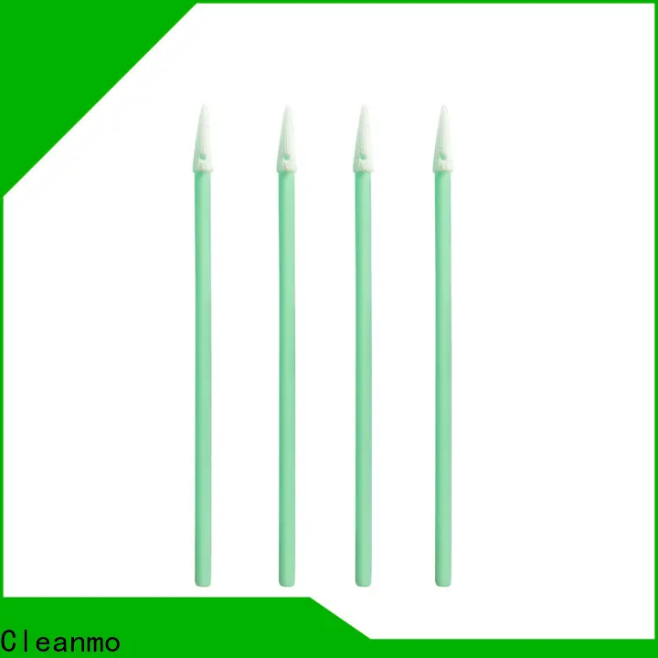 Cleanmo polypropylene handle swab wholesale for optical sensors 1