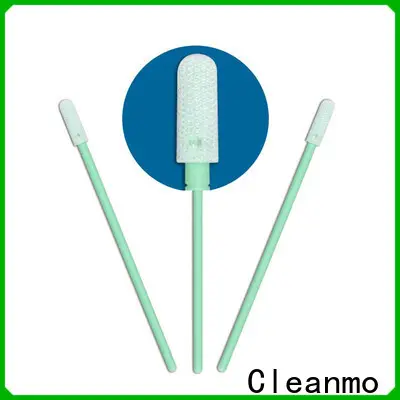 Cleanmo polypropylene handle fiber optic cleaning swabs factory for microscopes 1