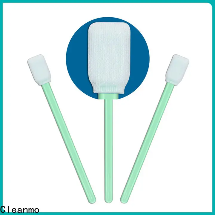 good quality knitted polyester swabs flexible paddle manufacturer for microscopes 1