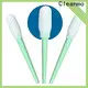 Cleanmo green handle up & up cotton swabs supplier for general purpose cleaning 1