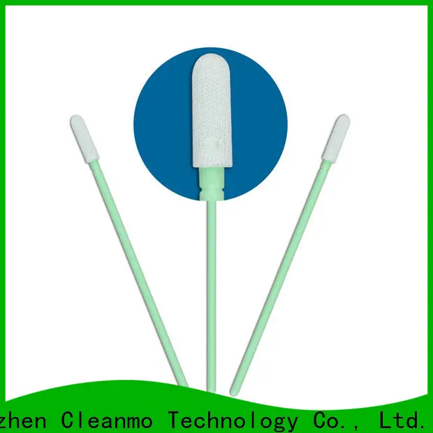Cleanmo double layers of microfiber fabric Disposable Microfiber Swabs wholesale for Micro-mechanical cleaning 1