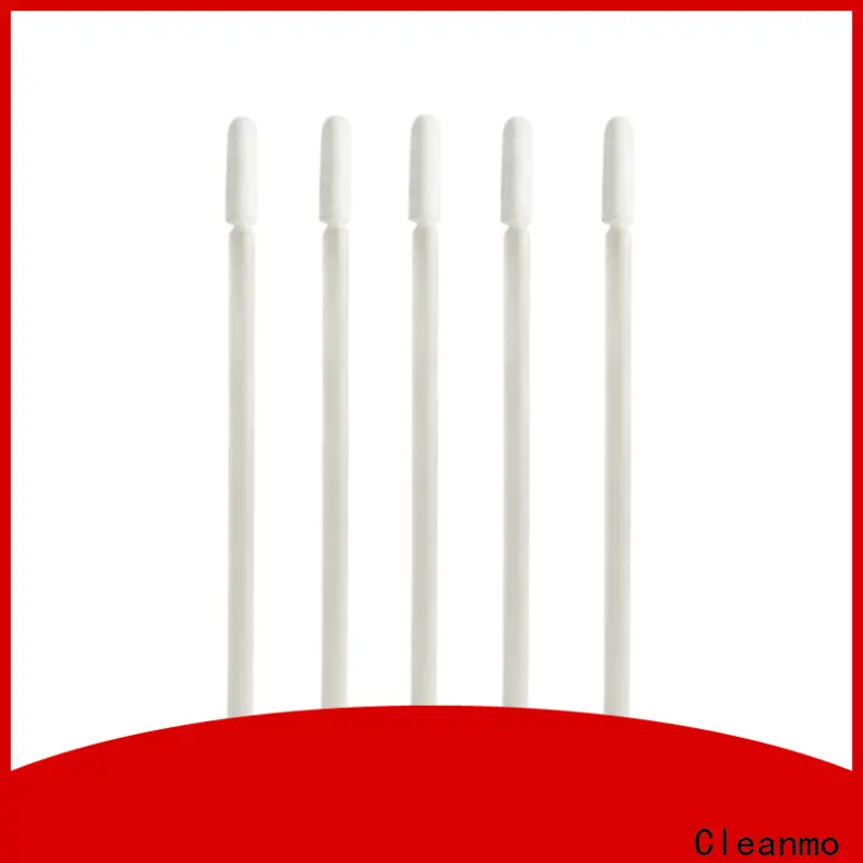 Bulk purchase custom medical cotton swab green handle wholesale for Micro-mechanical cleaning 1