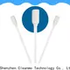 cost-effective q tips with wooden sticks Polyurethane Foam wholesale for Micro-mechanical cleaning 1