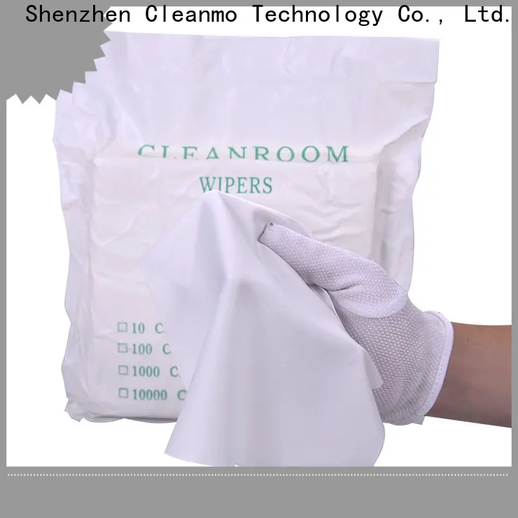 Cleanmo smooth microfiber lens wipes wholesale for stainless steel surface cleaning 1