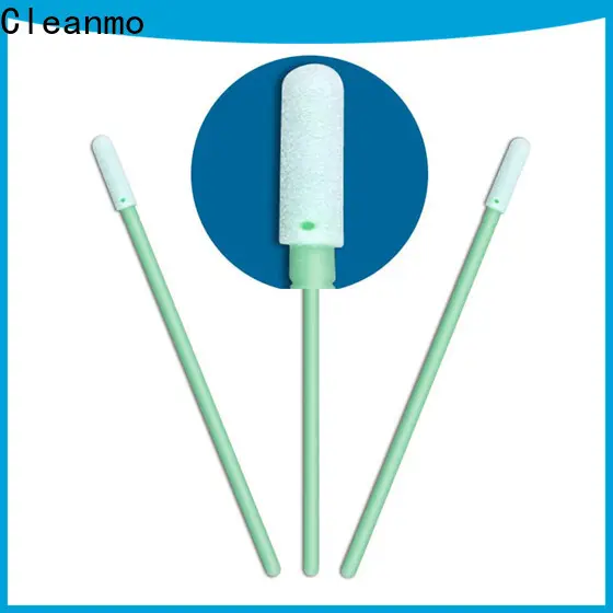 Cleanmo small ropund head cotton bud sticks manufacturer for Micro-mechanical cleaning 1
