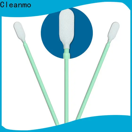 ESD-safe cleanroom q tips double layers of microfiber fabric manufacturer for excess materials cleaning 1