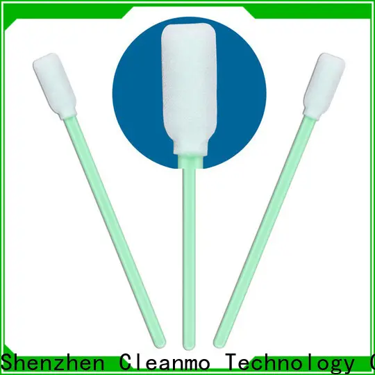 Cleanmo ESD-safe Polypropylene handle johnson and johnson cotton swabs manufacturer for Micro-mechanical cleaning 1