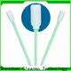 Cleanmo ESD-safe Polypropylene handle johnson and johnson cotton swabs manufacturer for Micro-mechanical cleaning 1