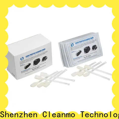 Wholesale OEM zebra printer cleaning cards blending spunlace supplier for cleaning dirt 1